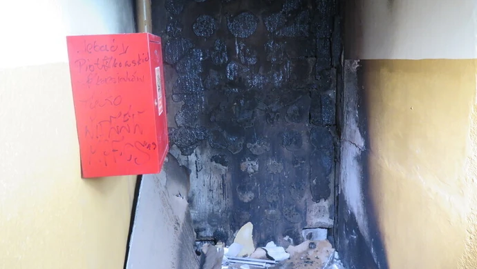 Bezdomny zaprószył ogień?