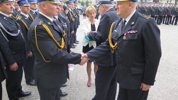 Strażacy świętują