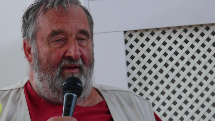 Krzysztof Kowalewski na spotkaniu z piotrkowską publicznością 