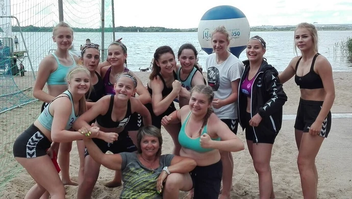 Piotrcovia 5. na plaży