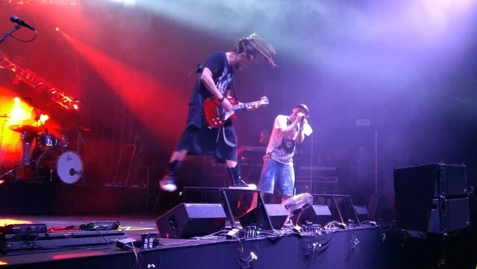 Żywiołowy koncert Afromental w centrum Piotrkowa