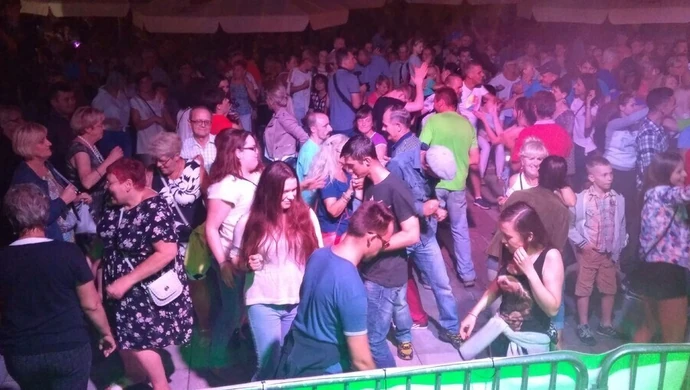 Rail i radiowcy rozbawili publiczność na Biesiadzie Trybunalskiej