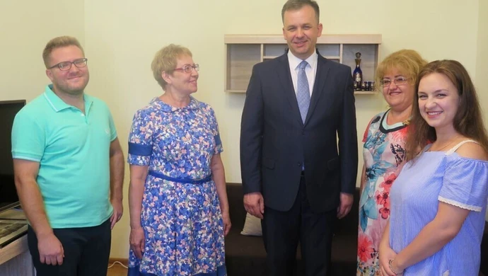 Piotrków przywitał kolejne dwie rodziny ze Wschodu 