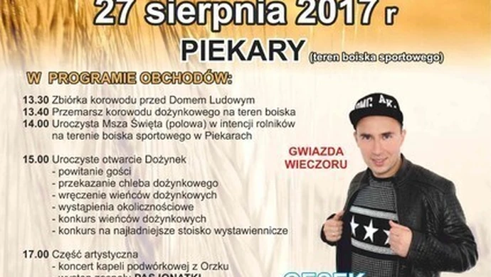 W niedzielę dożynki gminy Wola Krzysztoporska 