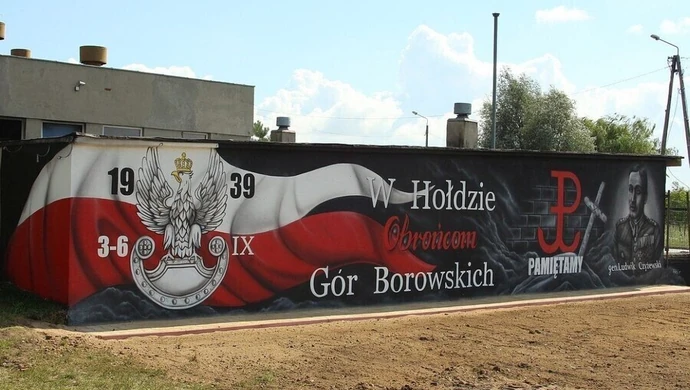 W Woli Krzysztoporskiej powstał patriotyczny mural