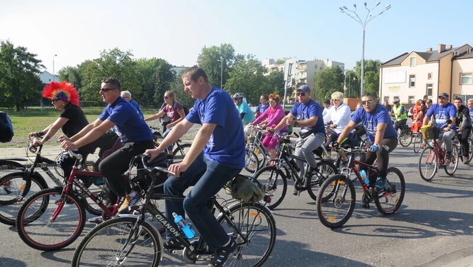 Ponad 200 uczestników Piotrkowskiego Rodzinnego Rajdu Rowerowego