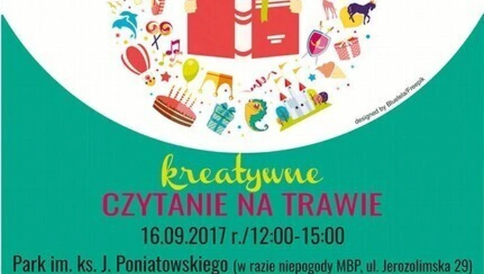 Kreatywne czytanie na trawie 