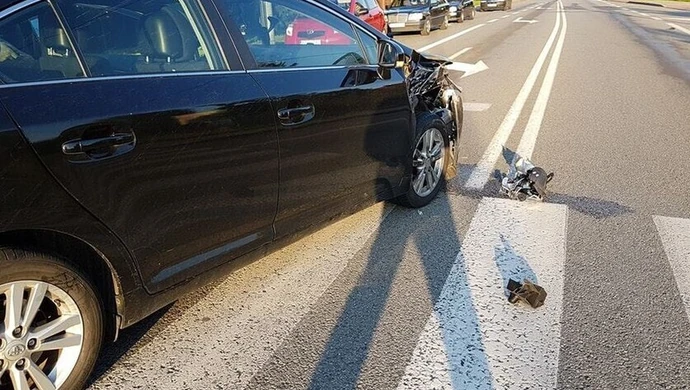  Zderzenie na skrzyżowaniu