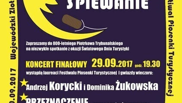 Nocne śpiewanie z okazji Światowego Dnia Turystyki 