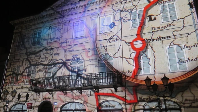 Mapping w Rynku Trybunalskim