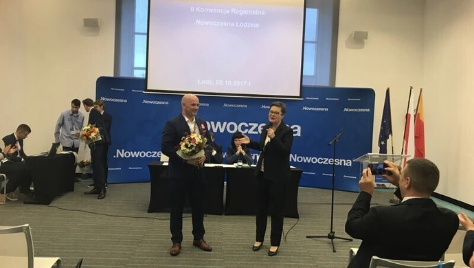 Nowy wiceprzewodniczący Nowoczesnej na region łódzki