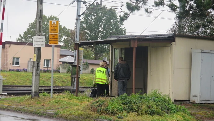 Dróżnik po alkoholu na przejeździe przy Moryca [AKTUALIZACJA]