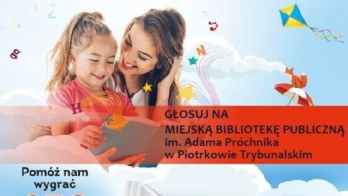 Piotrkowianie, głosujmy na naszą bibliotekę! 