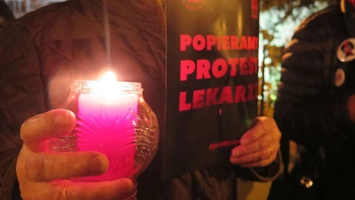 Popierają protest lekarzy 