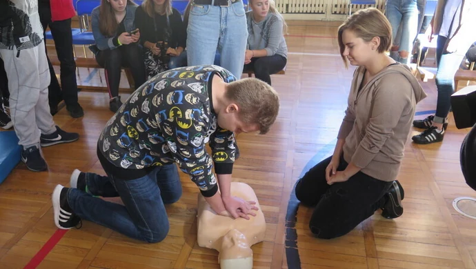 Uczyli się jak ratować życie