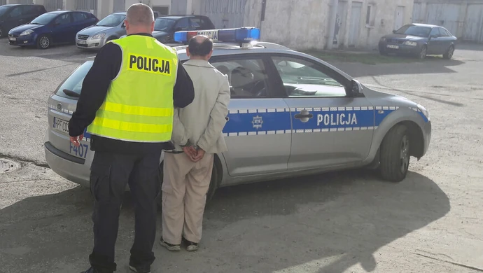 74-letni złodziej zatrzymany