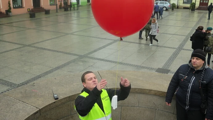 Jubileuszowy balon pofrunął w przestworza