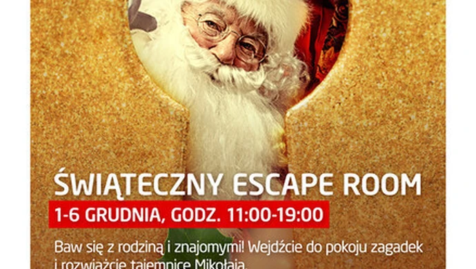 Odwiedź świąteczny Escape room w Focus Mall Piotrków Trybunalski