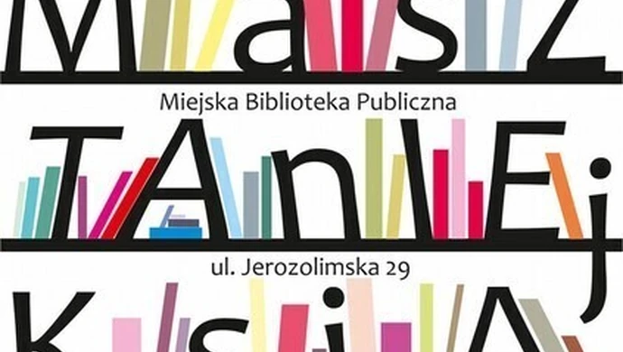 W sobotę Kiermasz Taniej Książki 