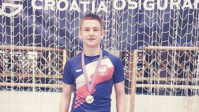 Uczeń ZSP nr 2 wywalczył złoto w Zagrzebiu