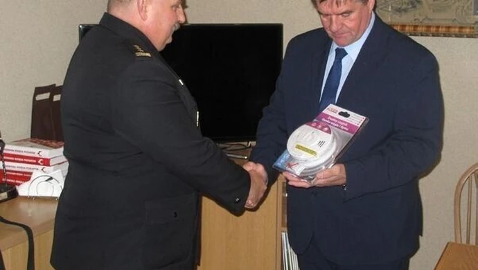 Przekazali czujki czadu