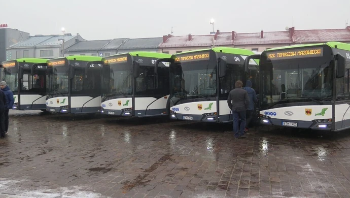 Nowe hybrydowe autobusy na ulicach...