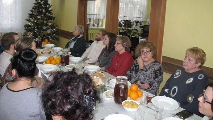 Spotkanie wigilijne w DDPS-ie