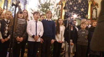 Śpiewali kolędy i pastorałki