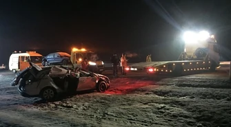 Kilkanaście godzin usuwali skutki karamboli 