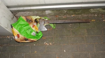 Z siekierą na włam