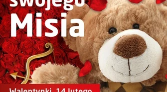 Zakochaj się w misiu! Ponad 300 walentynkowych pluszaków do wygrania