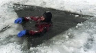 W niedzielę w Sulejowie ćwiczenia z ratownictwa lodowego