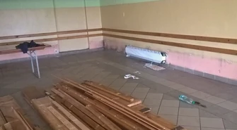 Trwa remont w Domu Ludowym w Krężnej