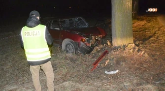 Spowodował wypadek i ukrył się w krzakach. Był pijany 