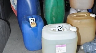 Pościg za złodziejami paliwa 