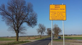 Prace na drodze Piotrków &#8211; Jeżów. Uwaga na utrudnienia w ruchu!