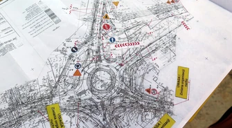 Przebudowa ronda Sulejowskiego na ostatniej prostej? "Najgorsze już za nami"