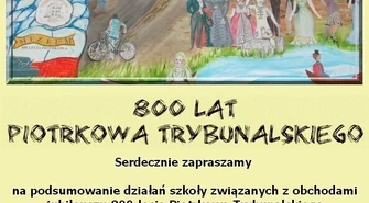 SP 12 podsumowuje obchody jubileuszu 800-lecia miasta