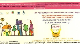 Po ścieżkach natury wędruję i kolorowe obrazki maluję