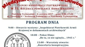 W czwartek odwiedź piotrkowskie archiwum 