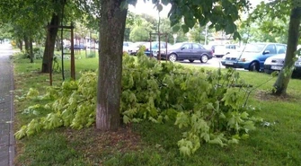 Burze i ulewy w regionie