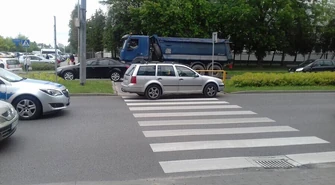 Potrącenie pieszej na Armii Krajowej