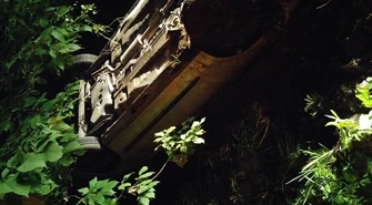 Samochód dachował na Wierzejach. Kierowca zniknął...