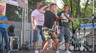 &#8222;Pudzian&#8221; rozruszał publiczność w Mierzynie