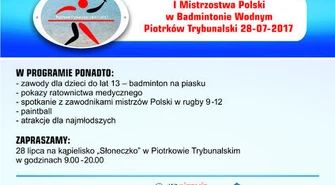 W piątek 28 lipca pierwsze mistrzostwa w nowej dyscyplinie