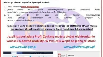 Piotrków. Dowód wyrobisz on-line