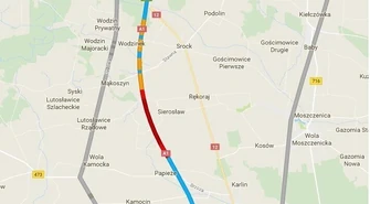 Paraliż na A1