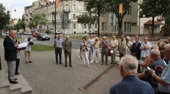 Odsłonili tablicę upamiętniająca doktora Tenenbauma