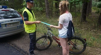 Kontrolowali niechronionych uczestników ruchu