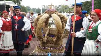 Dożynki Prezydenckie w Spale